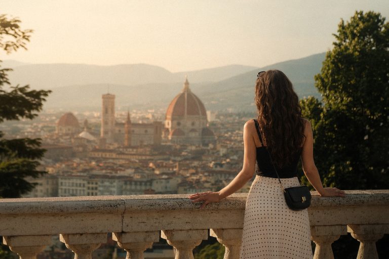 Vue sur Florence et la coupole du Duomo